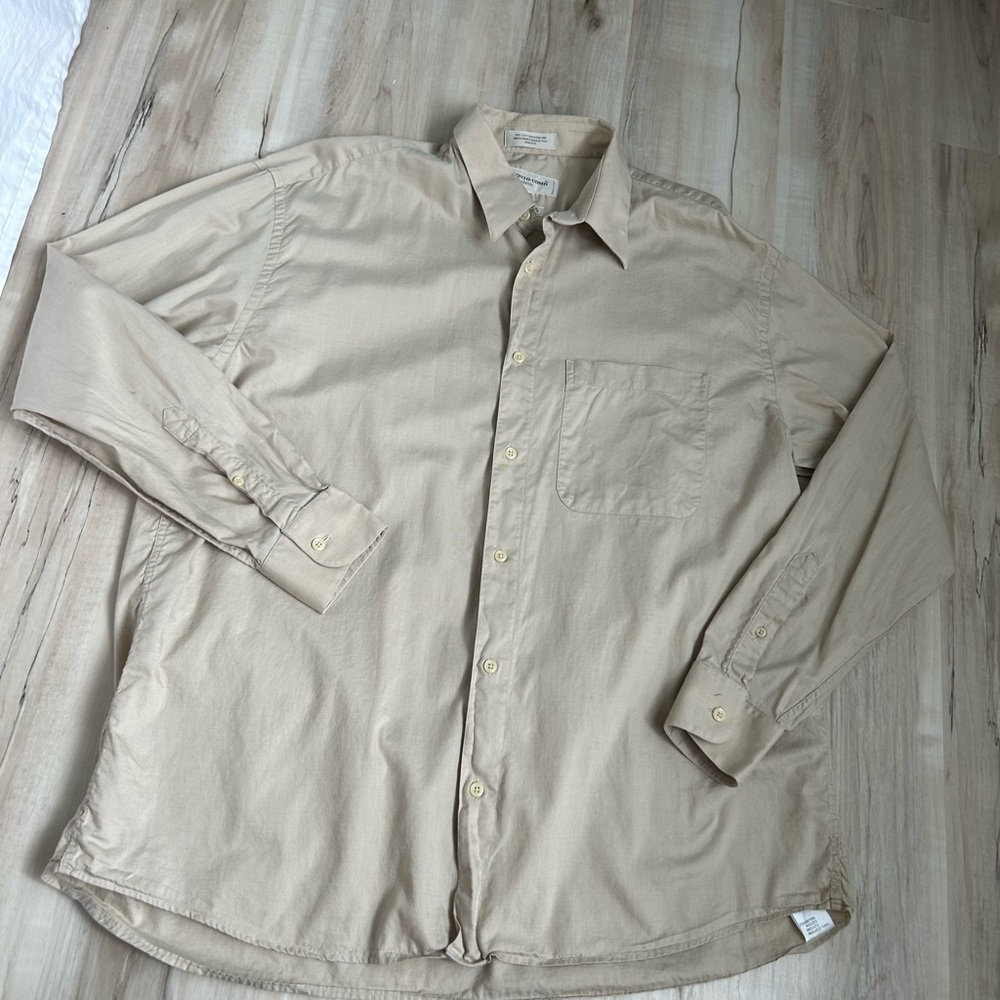 Pronto Uomo Firenze 100% fine needle cotton shirt